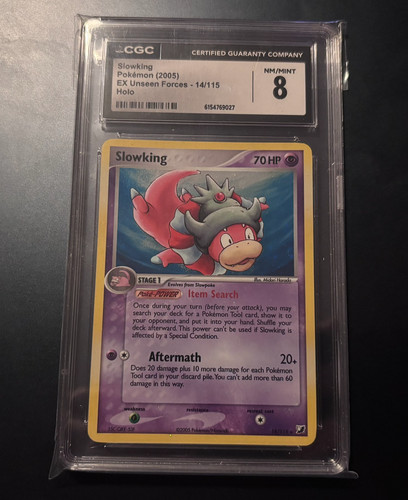 Slowking graded CGC 8 for sale on eBay