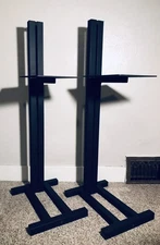 Sound Anchors ADJ2 56” Adjustable Monitor Stand with 12x16" Platform - Pair VGC