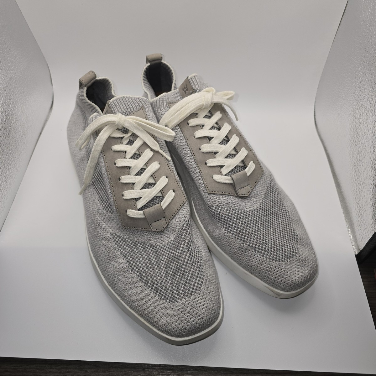Wolf and Shepherd Men’s 14 Supreme Knit Trainer Comfort Gray Sneakers Shoes Amazon.com | Wolf & Shepherd Unisex Supremeknit Trainer Gray  main image 4