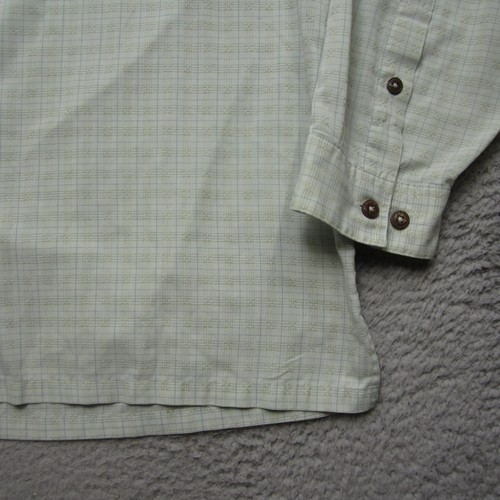 Patagonia Shirt Mens Large Plaid Button Up Long Sleeve Organic Cotton Hiking - Bild 3 von 13