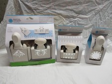 4 NEW SEALED MARTHA STEWART CRAFTS TWIRL LOOP CIRCLE LOOP TRELLIS LOOP PUNCHES
