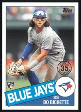 Bo Bichette 2020 Topps Update 1985 Topps 35th Anniversary #85TB-45 Blue Jays