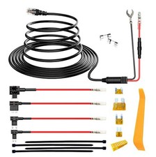 Radar Detector Hardwire Kit RJ11 13 Feet 4 Fuse Taps ATC Mini Micro Hidden