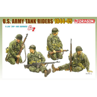 Us Army Tank Riders 1944-45 Kit 1:35 Dragon Kit Figure Militari -D- Neues Modell