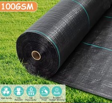 Heavy Duty Weed Membrane Weed Control Fabric Barrier Suppressant Garden Cover UK