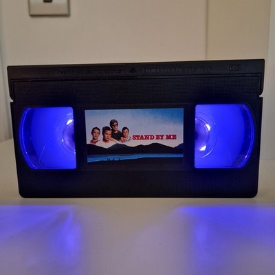 Stephen King Filme LED VHS Videokassette Lampe Geburtstag Weihnachtsgeschenk Retro Licht
