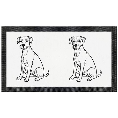 Futtermatte ''Dog Line Art'' für Haustiere (PM00035374)