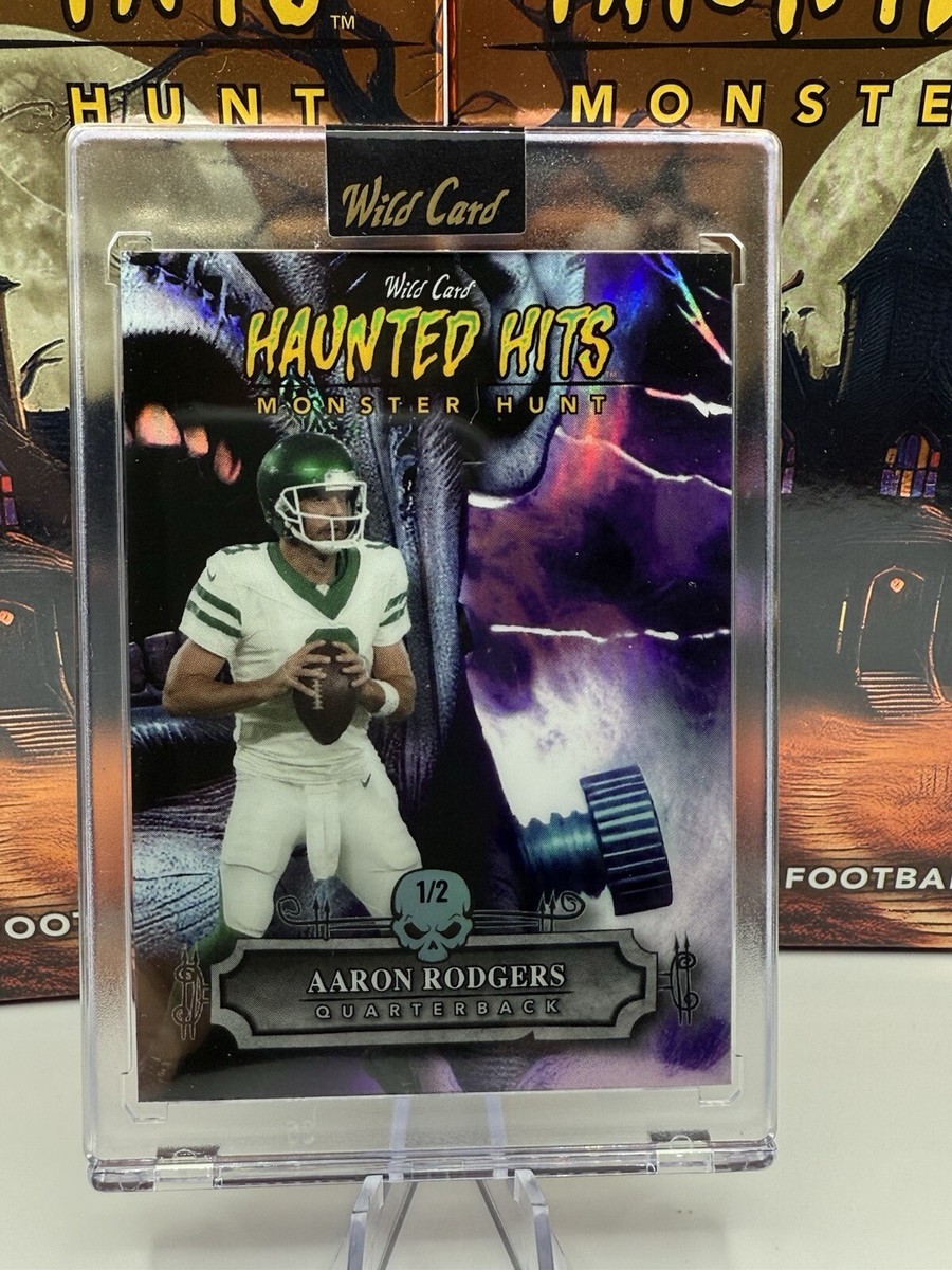 2024 Wild Card Haunted Hits Monster Hunt Football - SSP Aaron