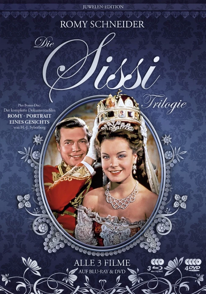 Sissi Trilogie (1-3) - Juwelen Edition - DVD & Blu-ray + Portrait eines Gesichts
