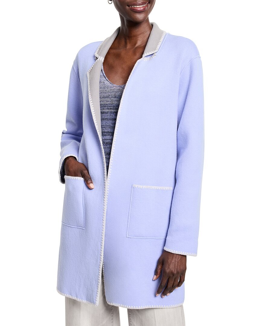 Женский трикотажный жакет Nic & Zoe Cool Nights с реверсивным рисунком Xs