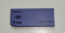 SONY MSA-4A model 4MB Memory Stick NON-PRO AUTHENTIC