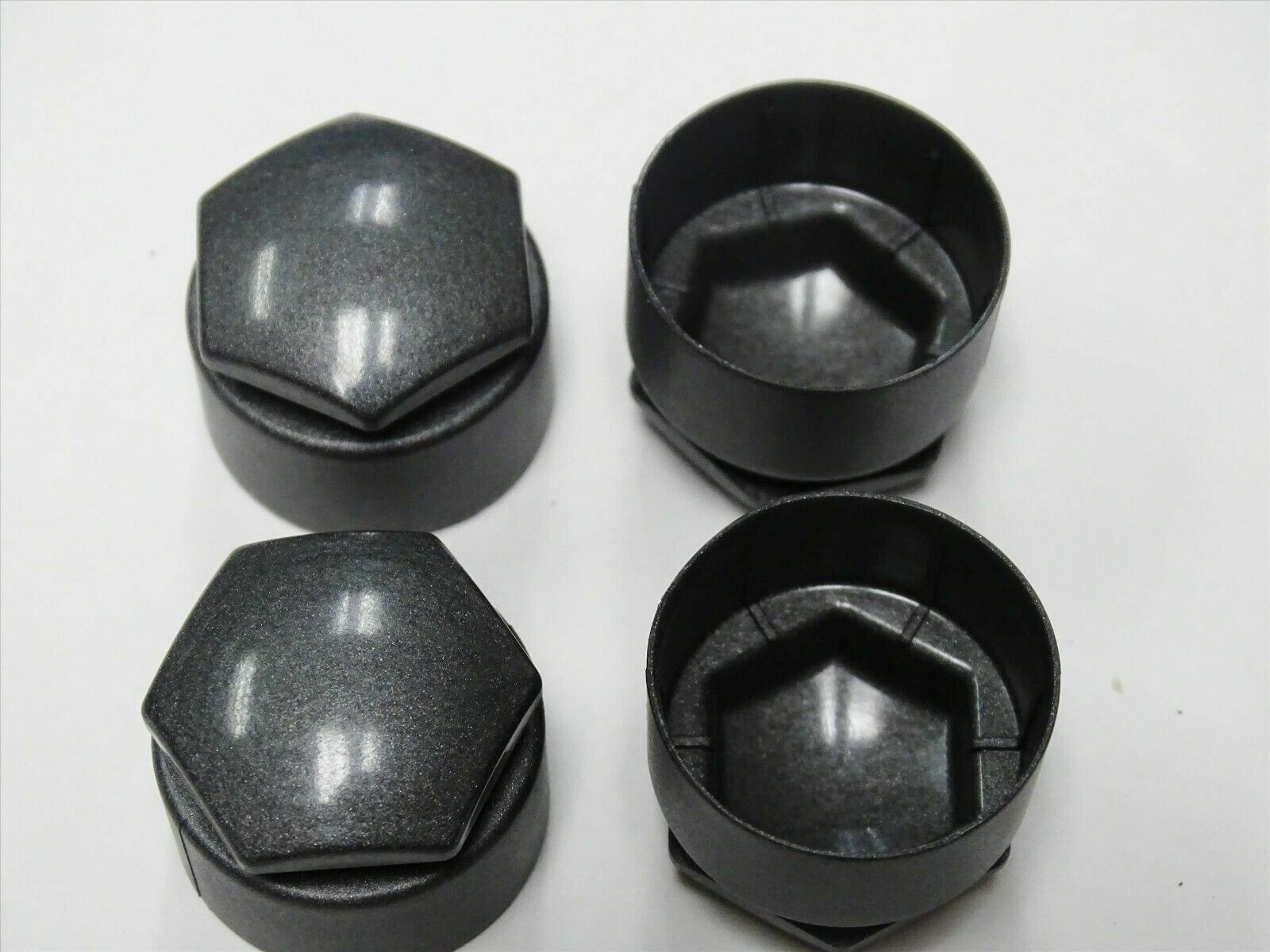LOCKING WHEEL NUT COVERS for BMW 3 4 5 6 7 X1 X2 X3 X5 SERIES BOLT DARK