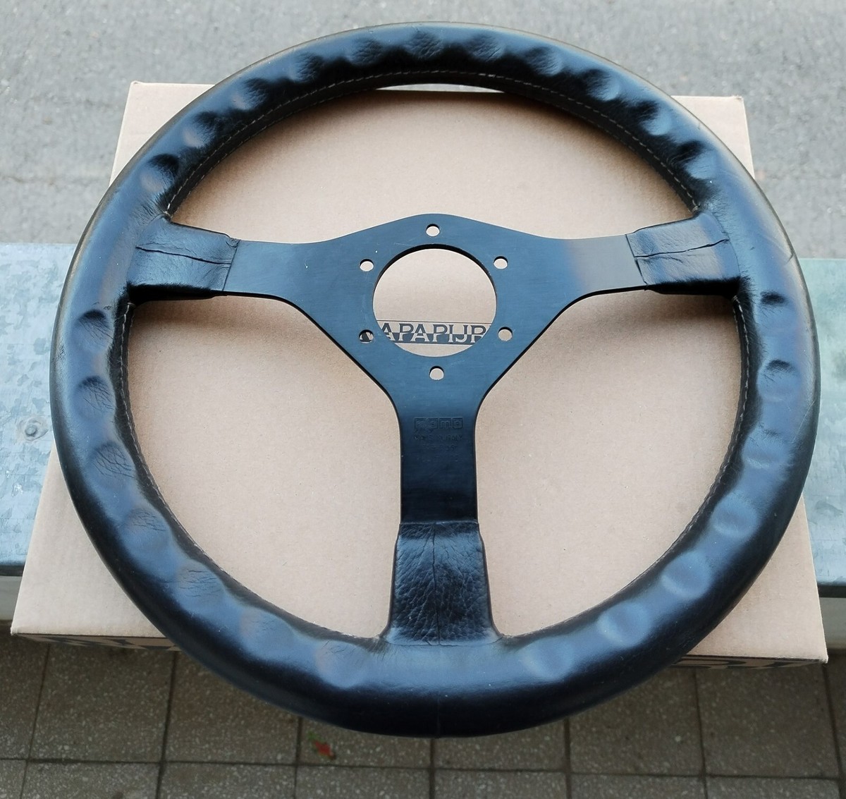 Momo Cavallino steering wheel C35 KBA70022 Vintage pre 1977