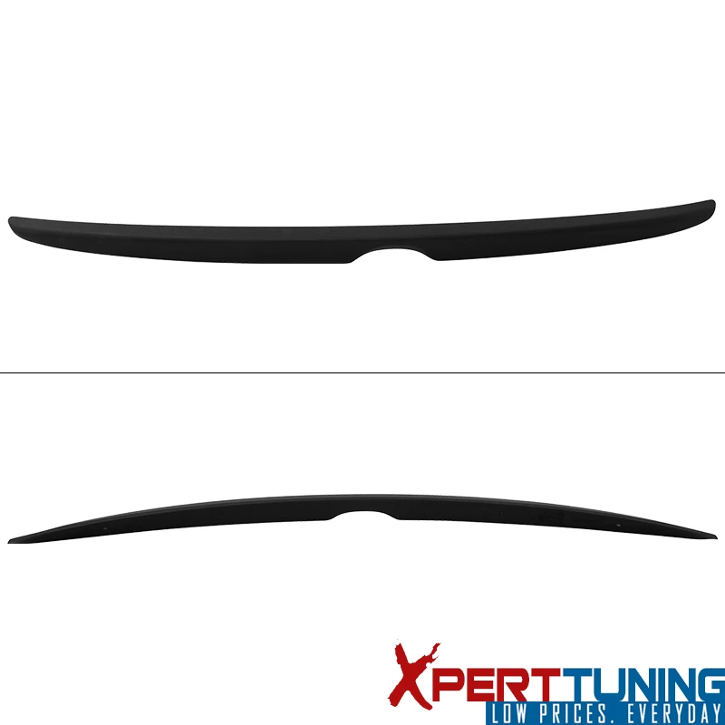 Fits 14-18 Mazda 3 Mazda3 Sedan Flush Mount Factory Matte Black Trunk Spoiler Foto 3 de 4