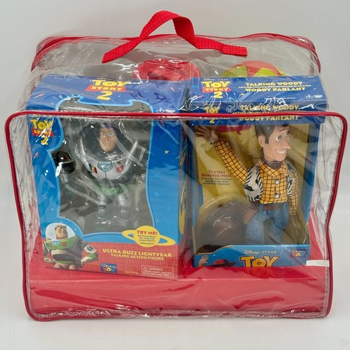 Vintage Disney Pixar Toy Story 2 Collector’s Wood Box Set W/ Unopened Toys RARE - Picture 18 of 23