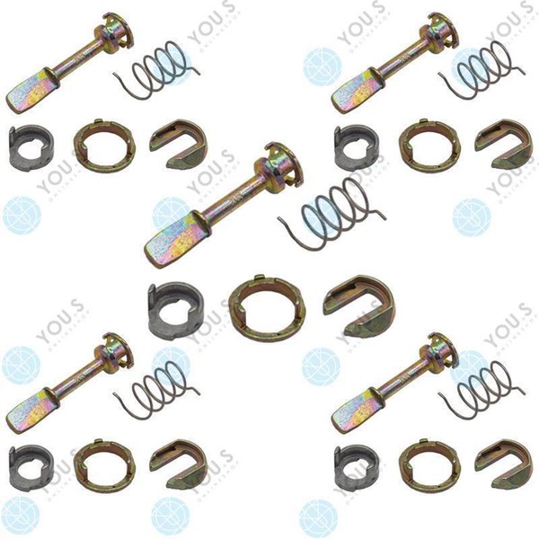 5 Set You.S Reparatur TüRschloss SchließZylinder Vorne Rechts FüR Vw Passat 3B-image