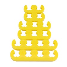 7mm 8mm Spark Plug Wire Separators Dividers Looms 9878 Yellow Fit Mustang Chevy