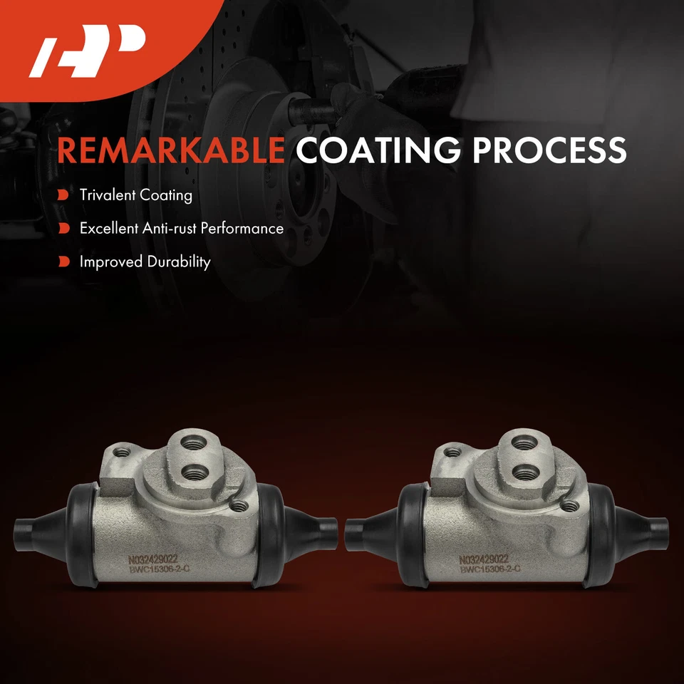 2 задних барабанных тормозных цилиндра для Studebaker 2R5 2R6 Champion Bore: 1,375 дюйма - Изображение 3 из 4