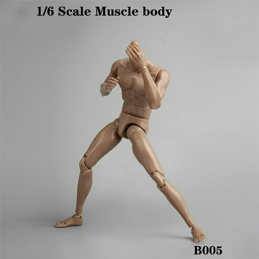 Male Body 1:6th B005 Muscular Flexible Action Figure 12