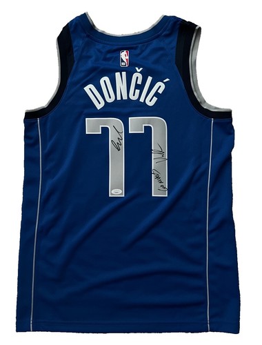 Photo Dédicacée Signée Luka Doncic 8x10 Pouces - Dallas Mavericks, Certificat D'authenticité JSA