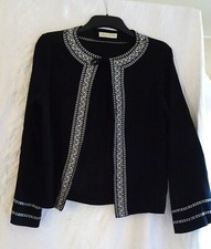 Chemise/ veste  brodée Staring at the stars noire et blanche taille 40/42