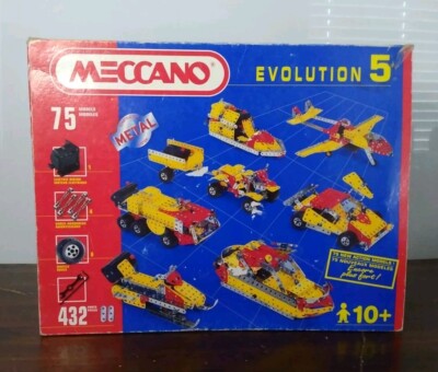 New Meccano Evolution 5 Metal Construction System Factory Sealed Vintage 90's