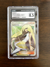 CGC 8.5 Lusamine -Full Art Ultra Rare- Crimson Invasion 110/111