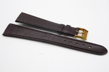 Longines vintage leather strap brown 16mm