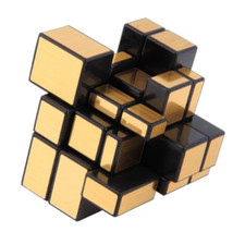 Neo Magic Mirror Cube 3x3x3 Gold Silver Professional Speed Cubes Puzzles Speed B