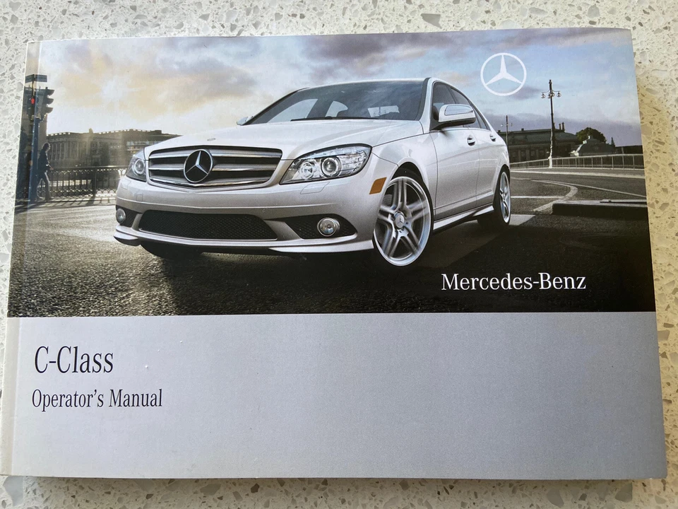 Mercedes Benz C230 C300 2009 C63amg manual del propietario juego completo estuche incluido OEM Foto 2 de 4