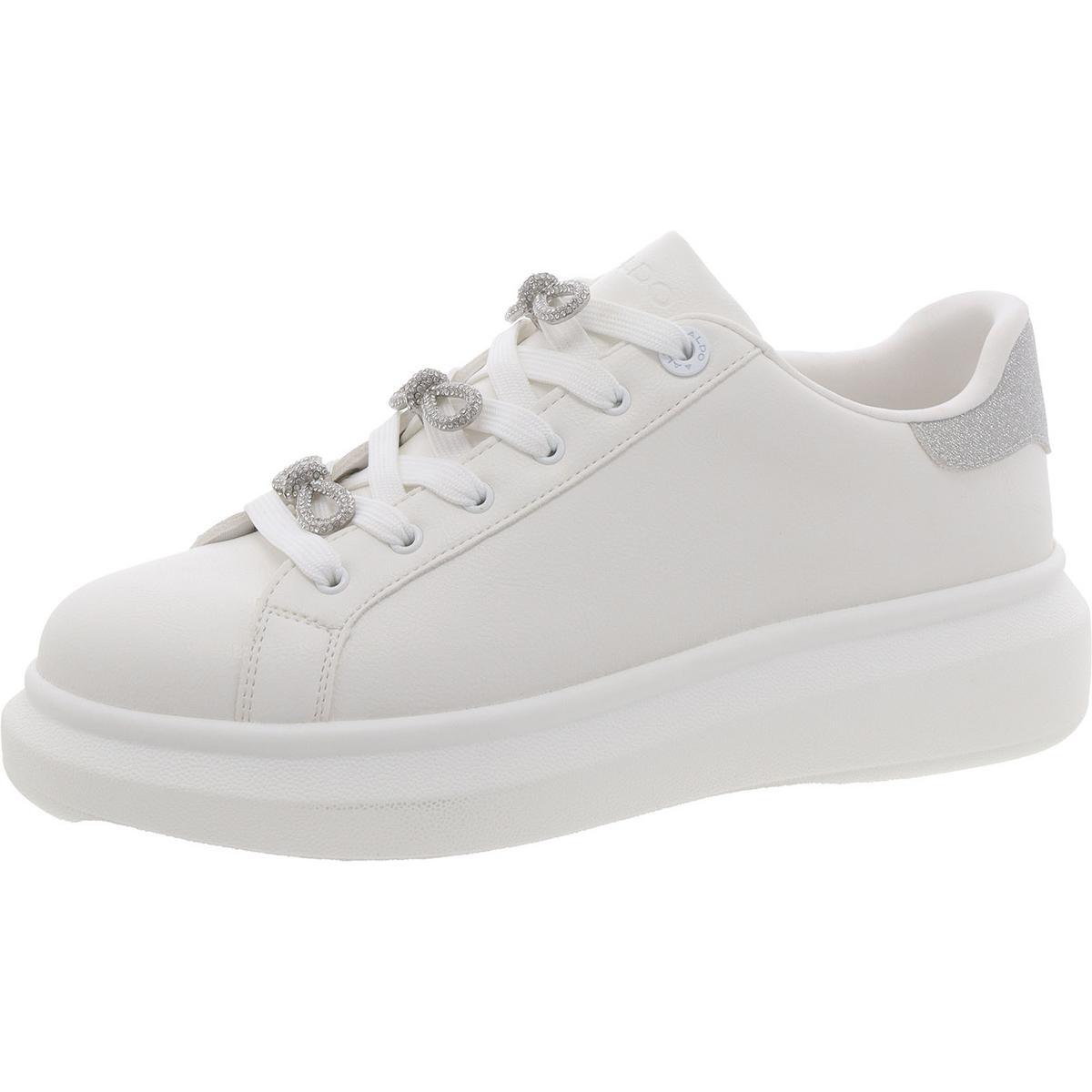 Повседневные и модные кроссовки Aldo Womens Merrick White 85 Medium B M BHFO 2512 6090₽