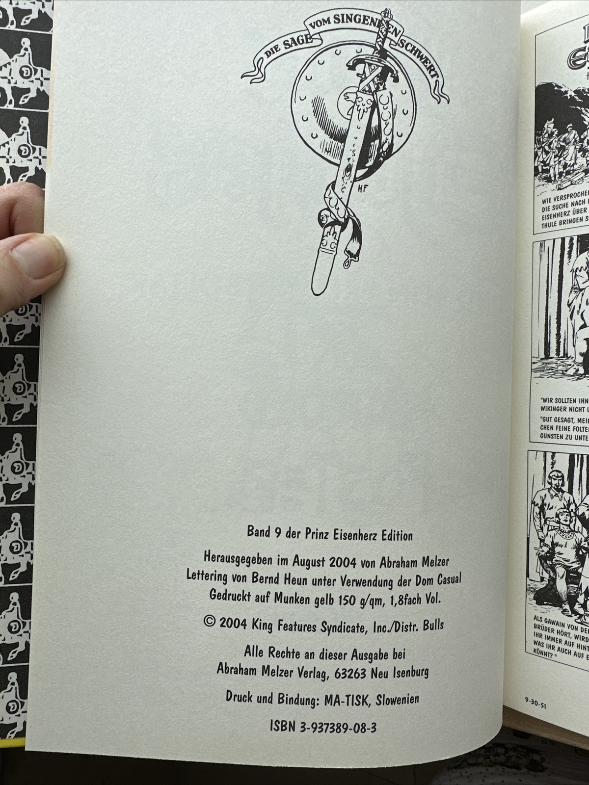 Thumbnail - Neu Comic Buch Prinz Eisenherz Und Sein Freund Boltar - Hal Foster-