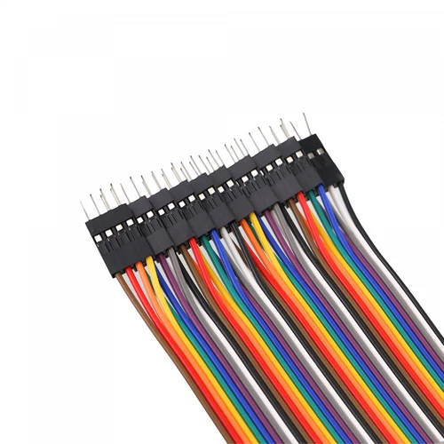 Breadboardkabel 4-Polig,10 Stück, 2.54mm männlich / weiblich (30cm) 