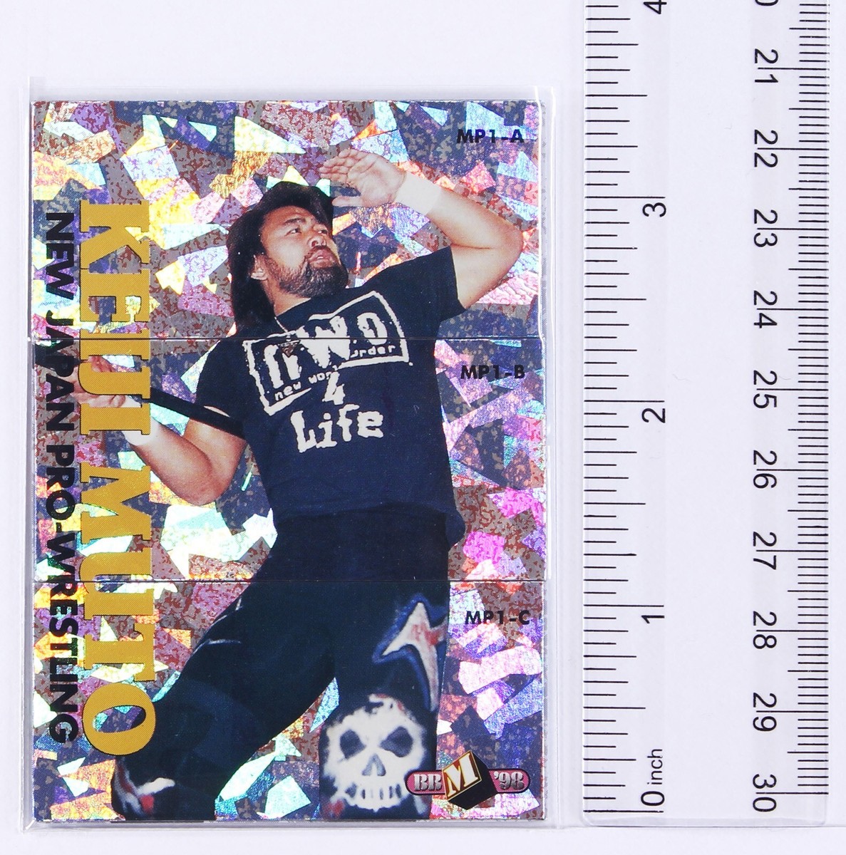 KEIJI MUTO - 1998 BBM Pro-Wrestling Magnet Insert Card | eBay