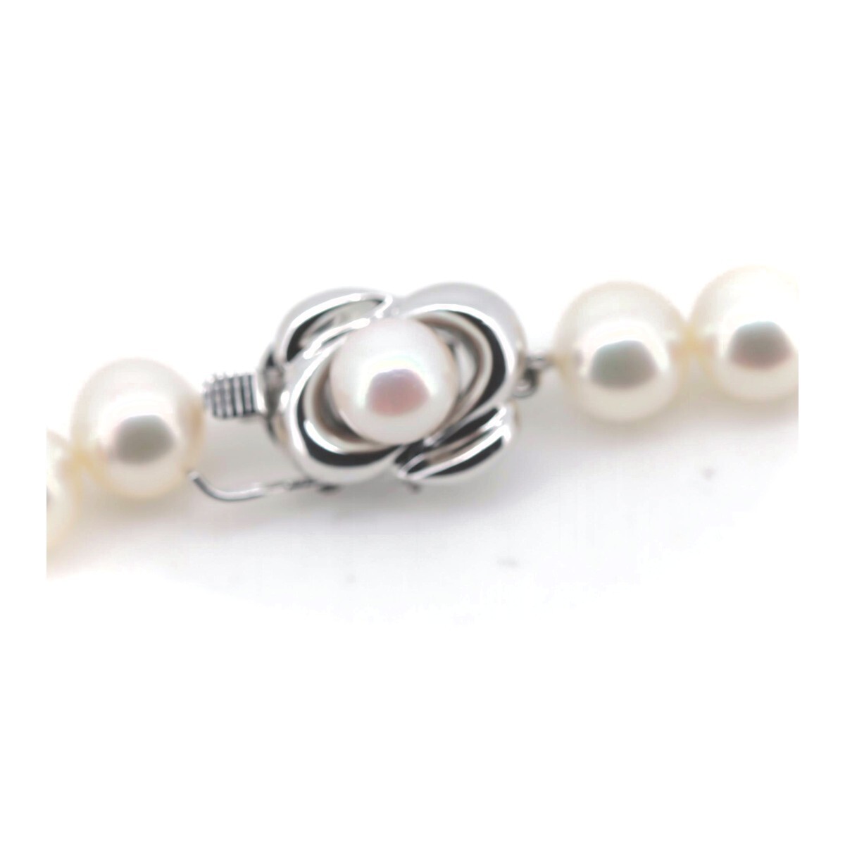 Tasaki Pearl Necklace 7.2mm to 7.4mm SV925 (Silver) | eBay