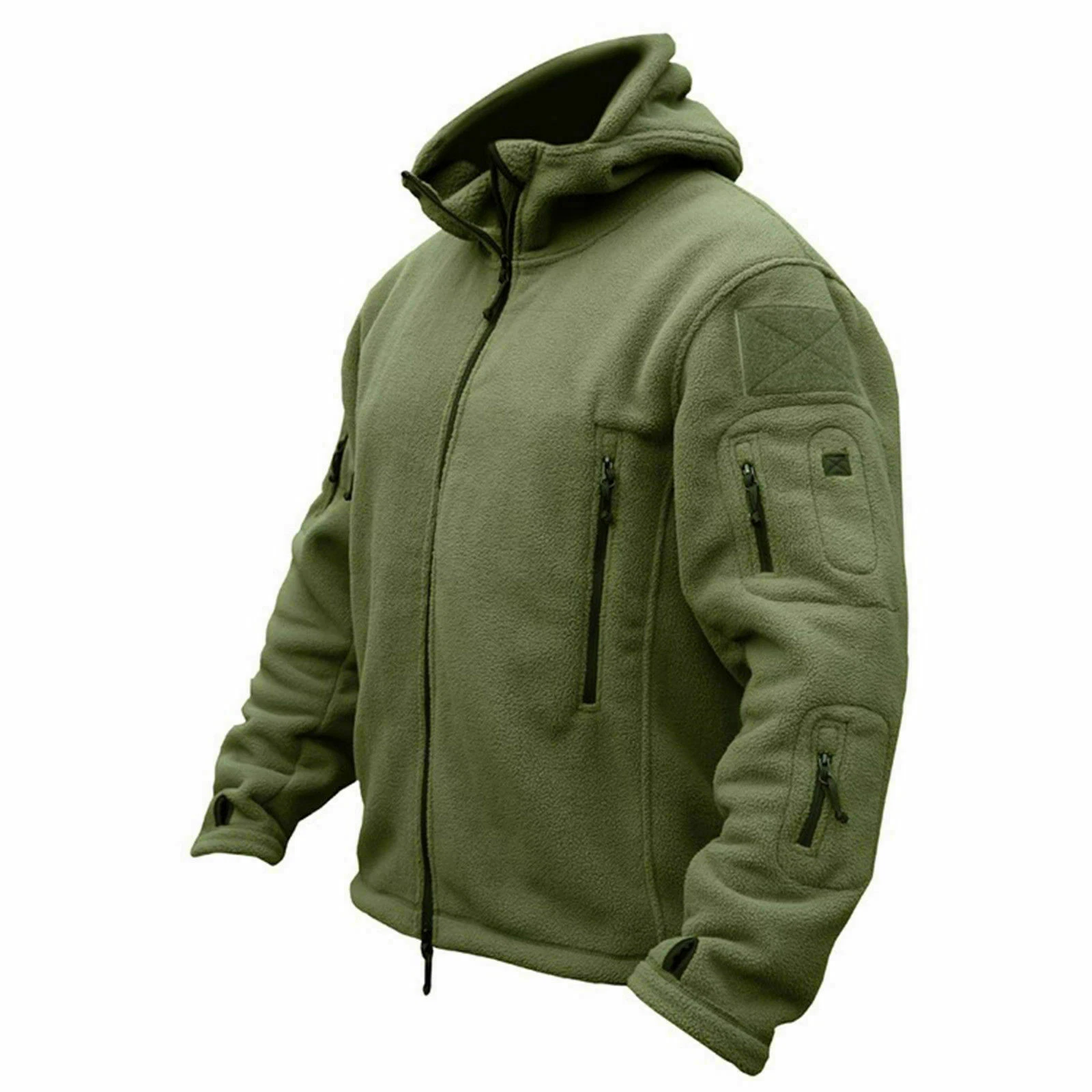 Tactical Recon Fleece Jacket Army Hoodie Security Police Hoody Combat Full Zip
Opens in a new window