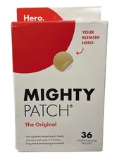 Hero Cosmetics Mighty Patch The Original - 36 Hydrocolloid Patches - Exp 03/27
