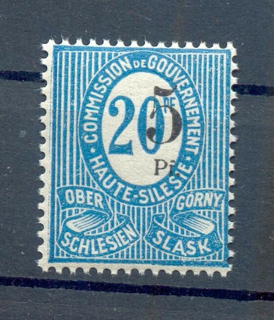 Upper Silesia 10V ABART** MNH UNUSED 45EUR (73070)