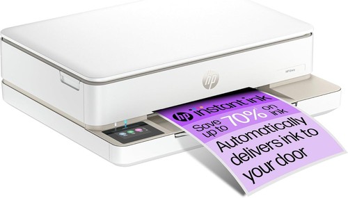 HP Envy 6120e Wireless All-in-One Printer | Color | Print, Scan, Copy | White - Picture 2 of 9
