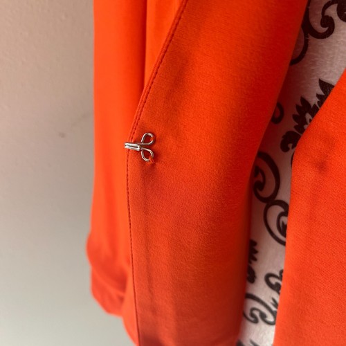 Chaqueta CITY CHIC Piping Praise - Naranja Mandarín - Talla 16 - Imagen 6 de 13