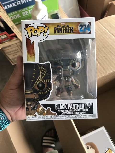 Black Panther Warrior Falls Marvel Pop Vinyl Figure #274 273 Misprint Funko 2017 for sale online