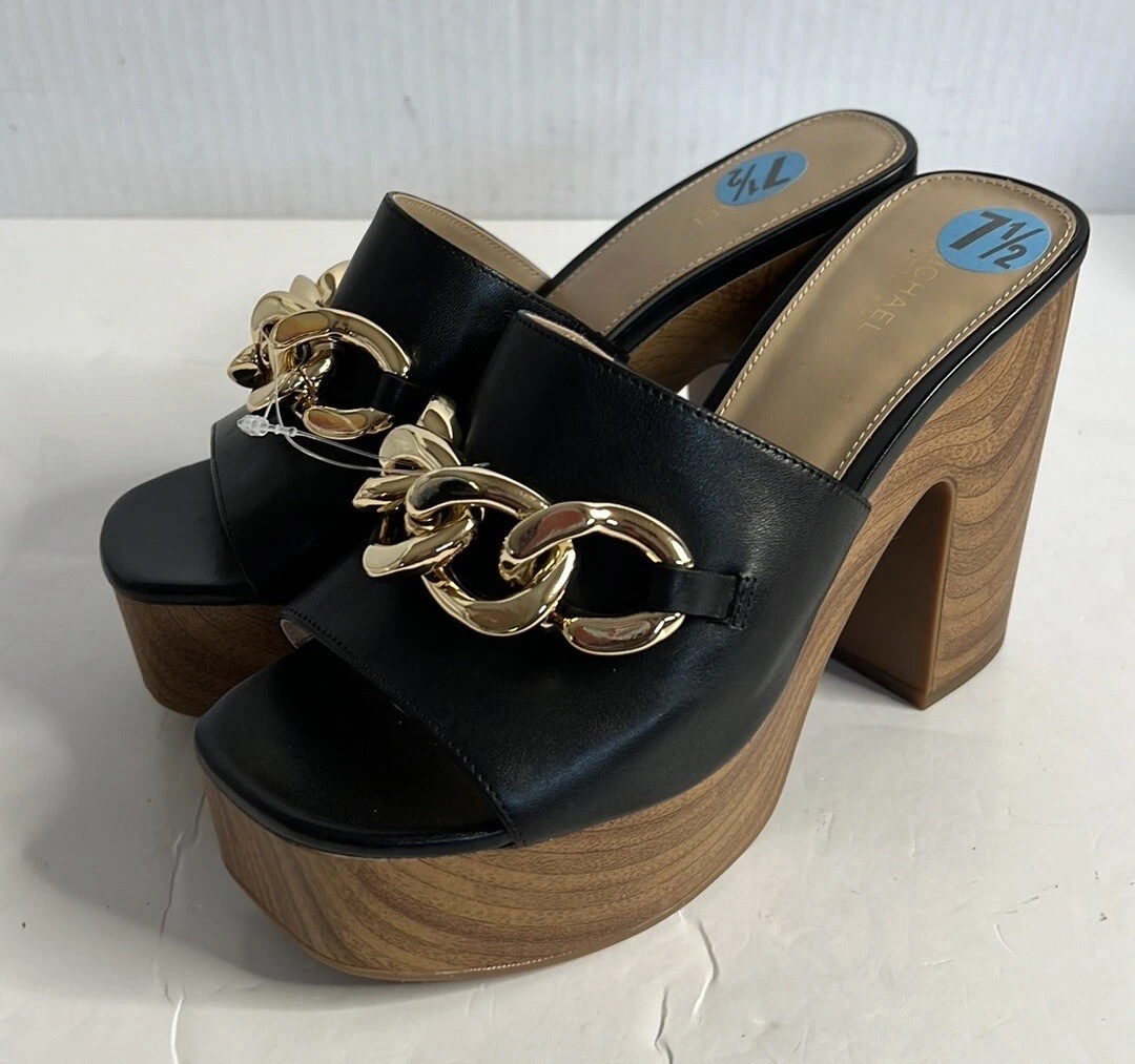 Michael kors hotsell black mules
