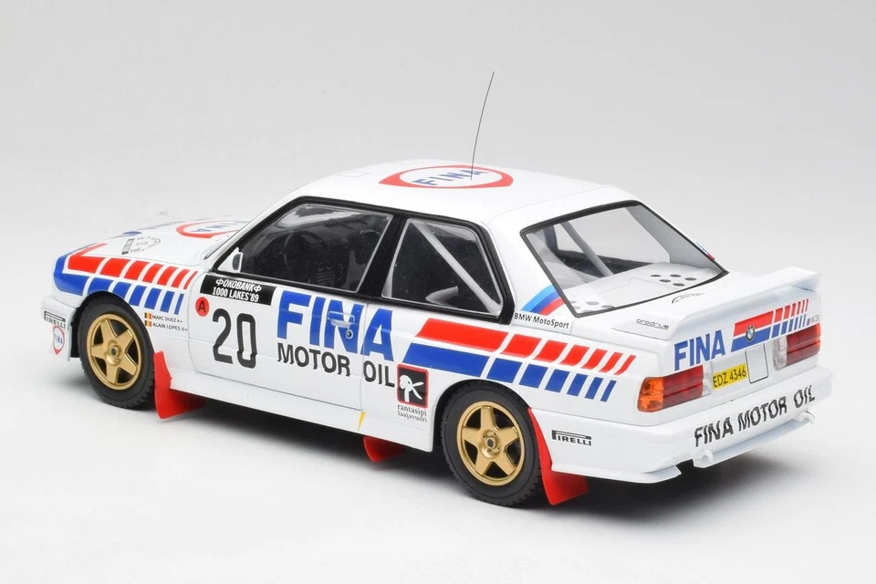 BMW E30 M3 #20 M.Duez / A.Lopes Rallye des 1000 lakes 1989 au 1/18 IXO RMC132 - Image 4 of 4