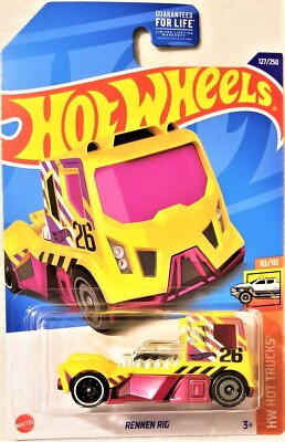 Hot Wheels - 2022 HW Hot Trucks 10/10 Rennen Rig 127/250 (BBHCX55)
