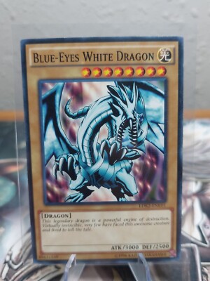 yugioh ldk2-enk01 limited ed blue-eyes white dragon common card Amazon.com: YuGiOh : LDK2-ENK01 Limited Ed Blue-Eyes White Dragon Common  Card