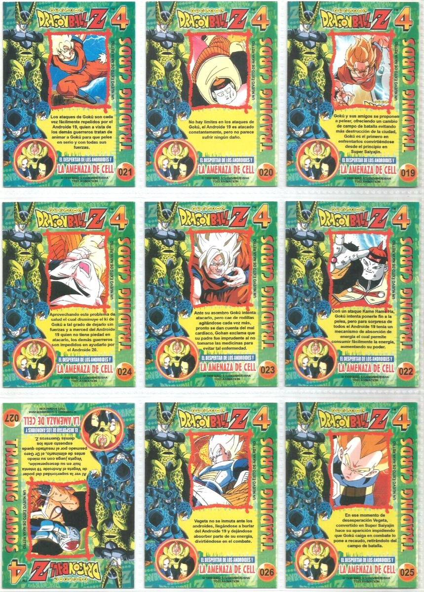 2023 DRAGON BALL Z4 #050 CELL ANDROID KAME HAME HA PERU Trading Cards TCG