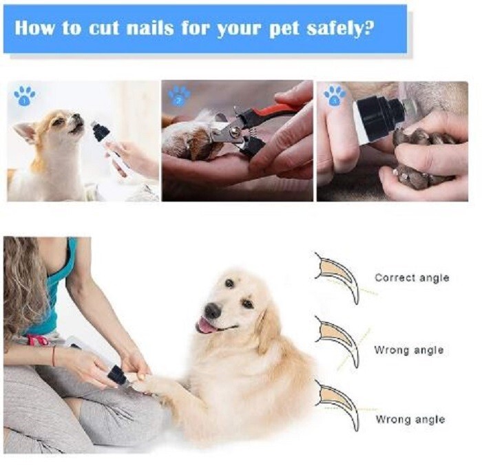 Electric Dog Cat Nail Clippers eBay