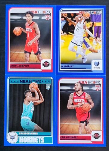 2023-24 NBA Hoops Basketball BLEU Parallèles avec recrues vous choisissez la carte - Photo 1/1