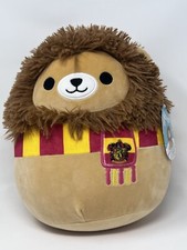 Squishmallow Harry Potter Gryffindor Plush Lion 10" Hogwarts House 2023 With Tag