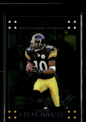 Santonio Holmes 2007 Topps Chrome #TC29 Pittsburgh Steelers